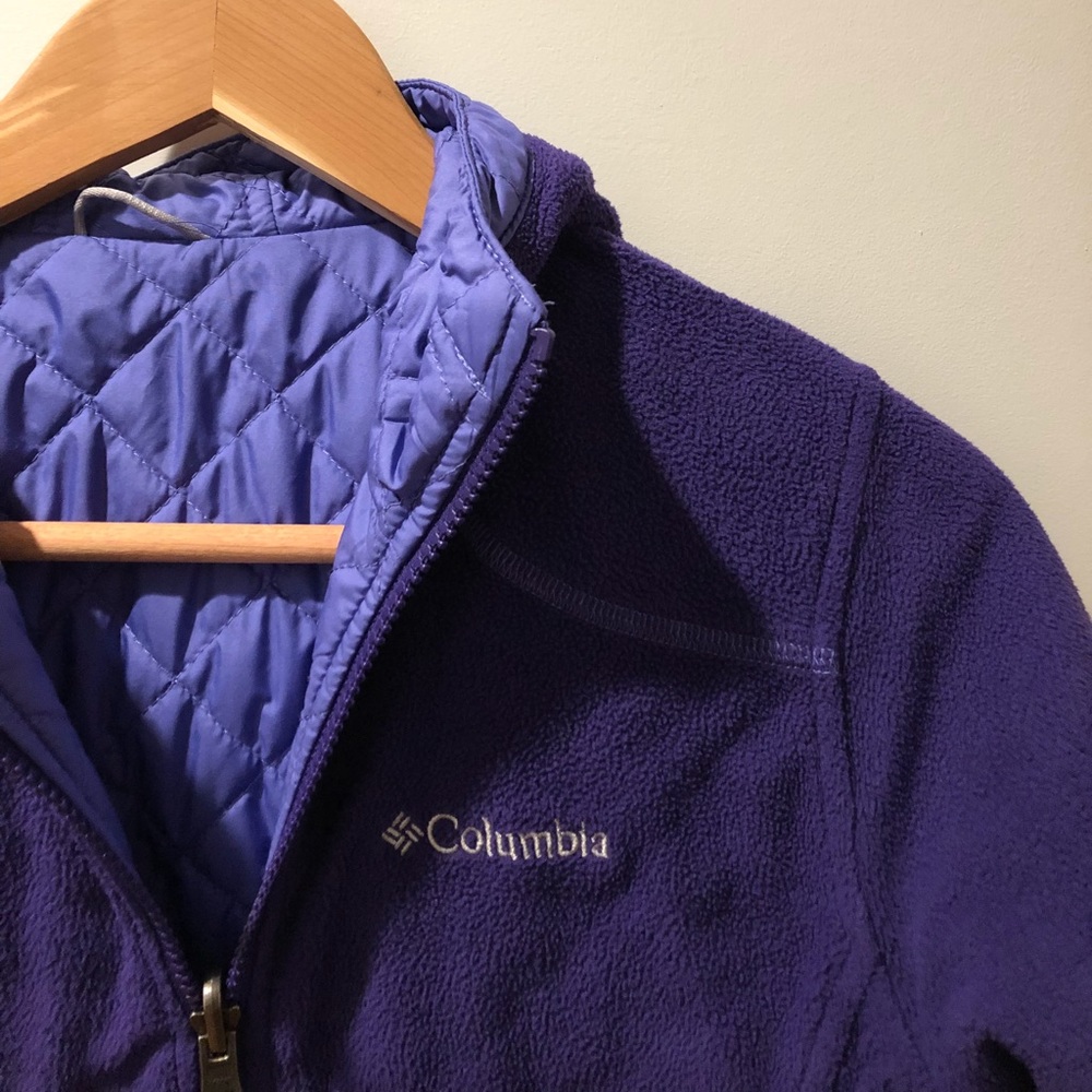 Reversible Purple COLUMBIA Jacket